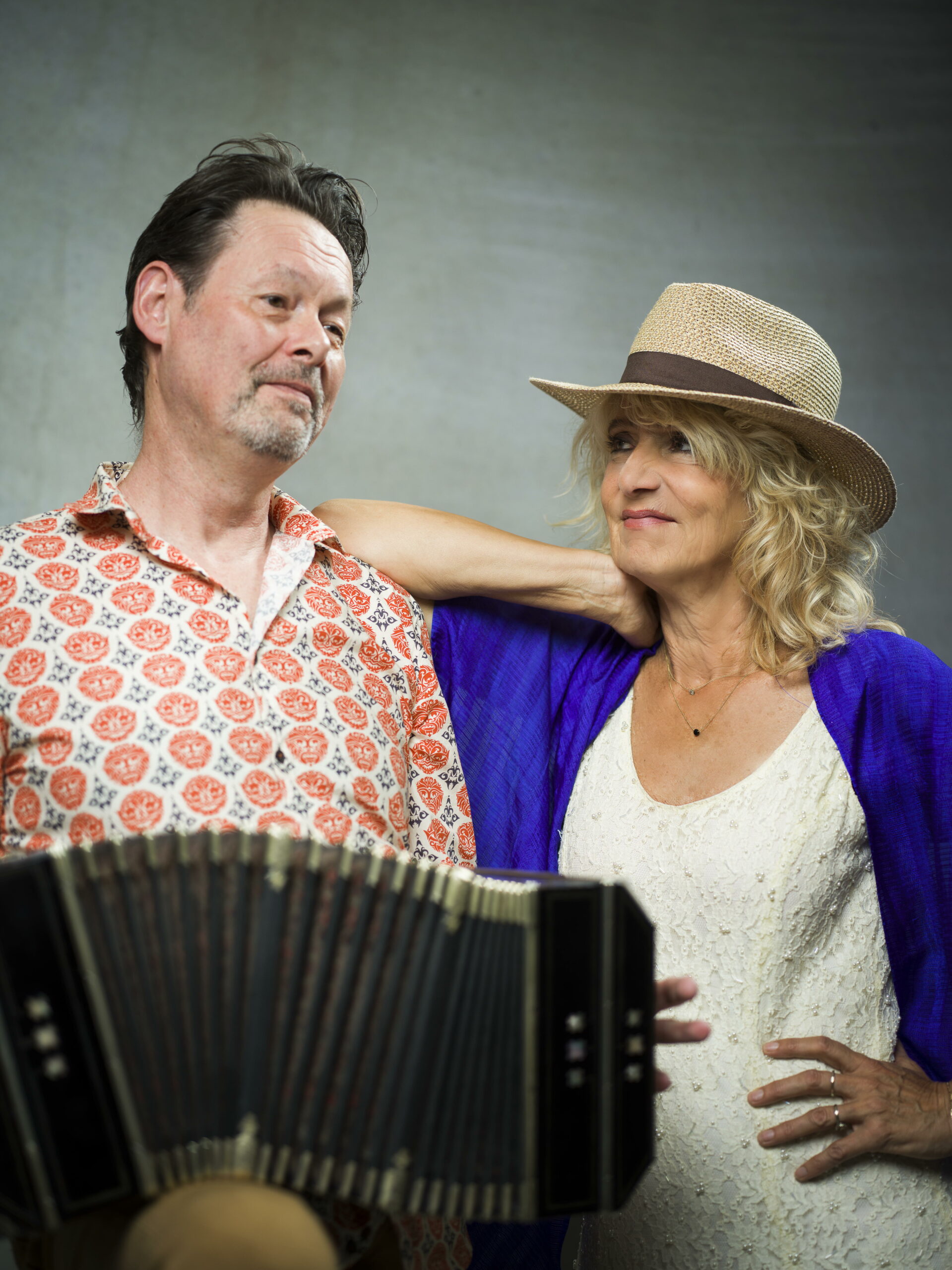 Carel Kraayenhof en Leoni Jansen in Noordwijk